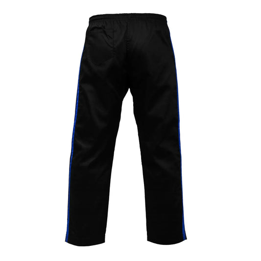 Striped Martial Arts Pants for Karate, Kickboxing, MMA, and Muay Thai
