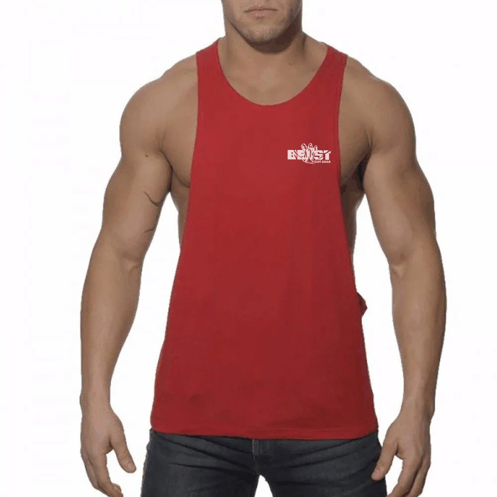 Athletic Training Stringer Vest for Weightlifting, Running, and Cardio