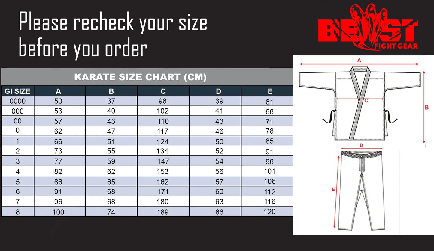 Advanced Karate Uniform – Lightweight, Resilient, and Ready for Training