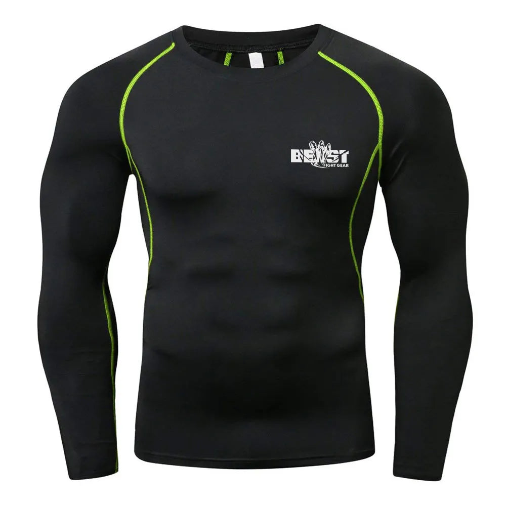 Moisture-Wicking Rash Guard for Jiu-Jitsu & MMA