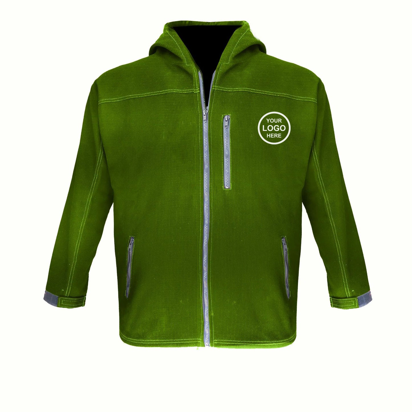 Beast Pro BJJ Hoodie Jacket with Personalized Name & Logos – Unisex for Kids & Adults