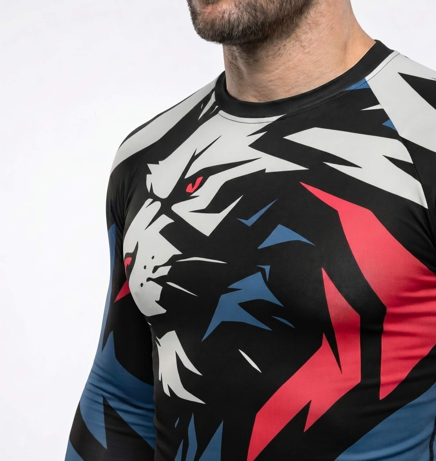 Beast Thunder Lion Rash Guard