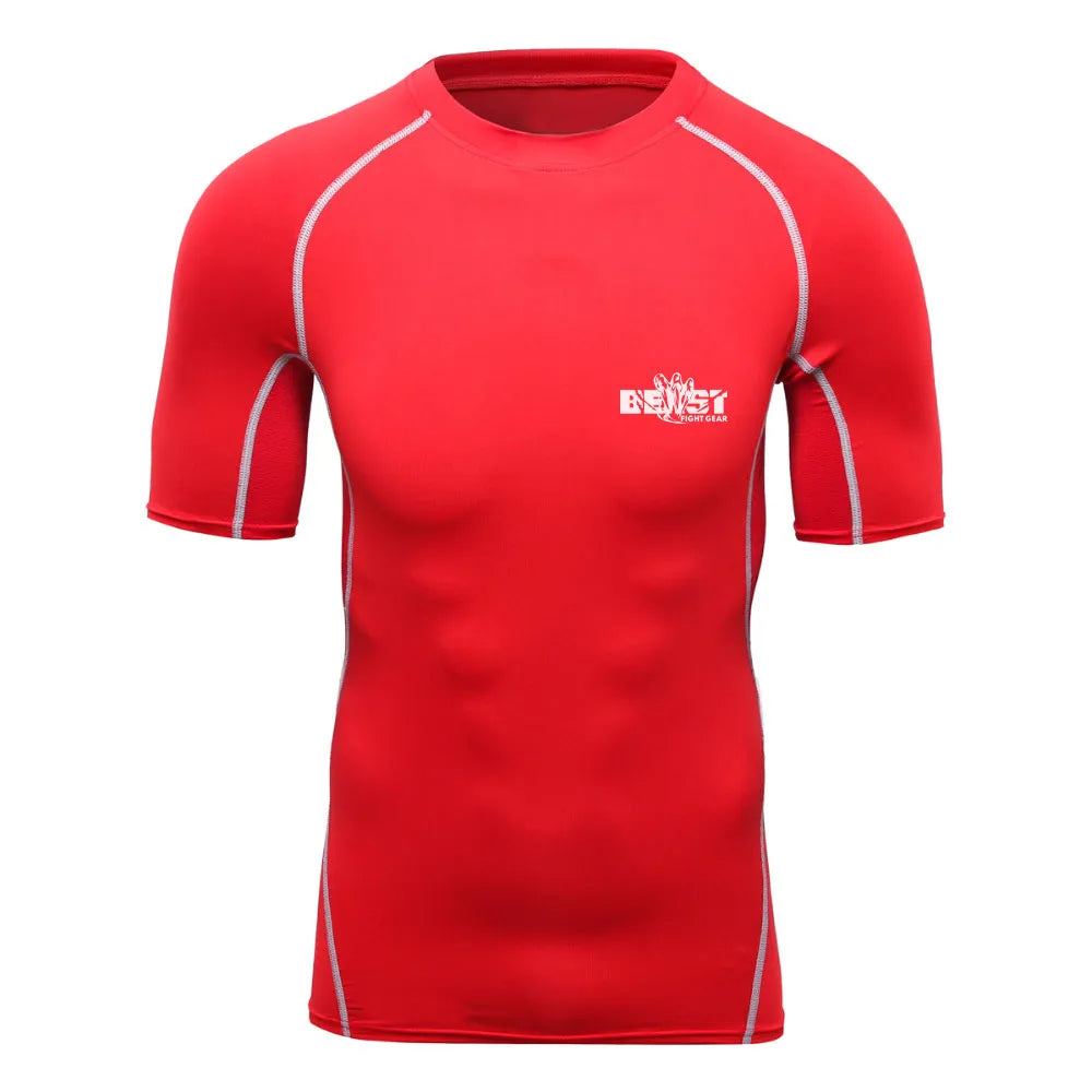 Quick-Dry Compression Shirt for Grapplers
