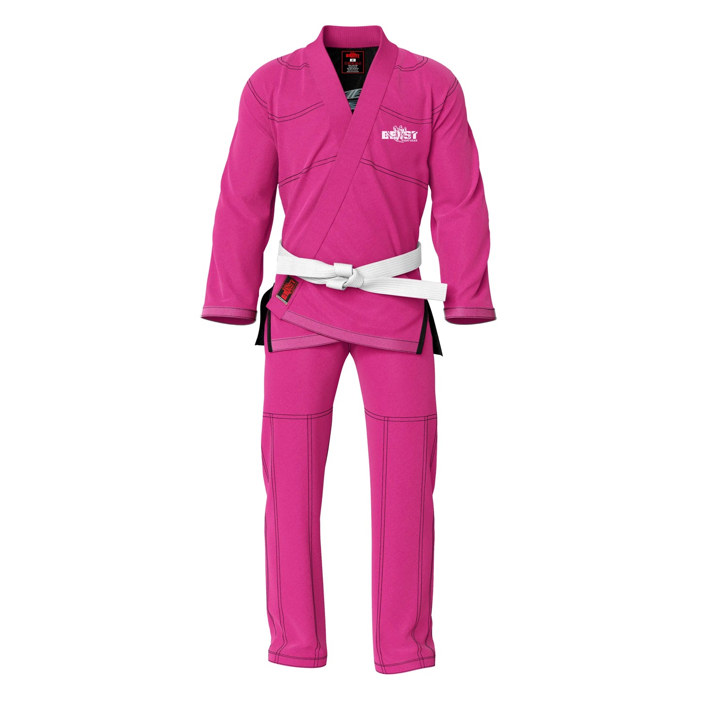 Beast Fight Gear - Professional Unisex Brazilian Jiu-Jitsu Gi with Inner Sublimation