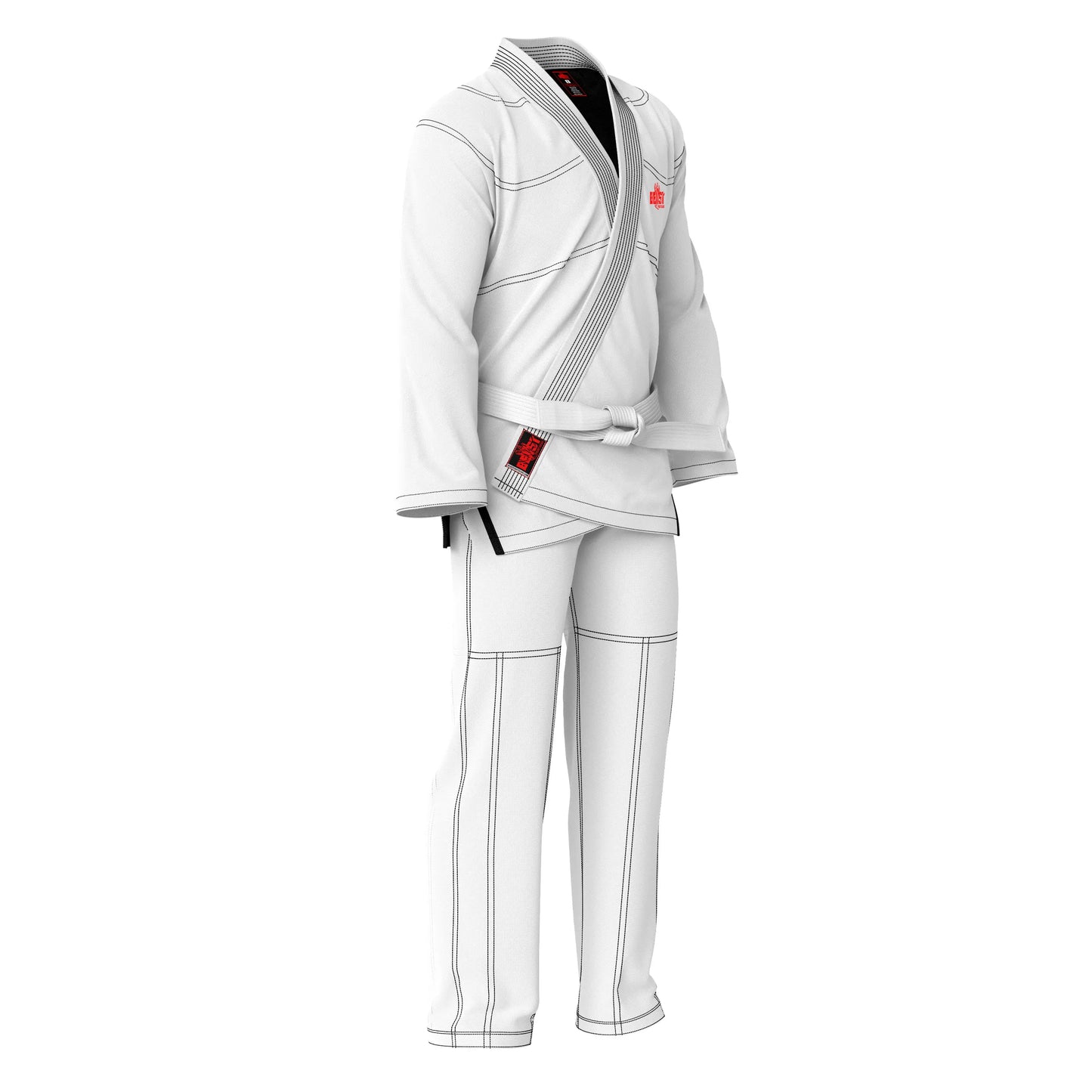 Beast Fight Gear - Professional Unisex Brazilian Jiu-Jitsu Gi with Inner Sublimation