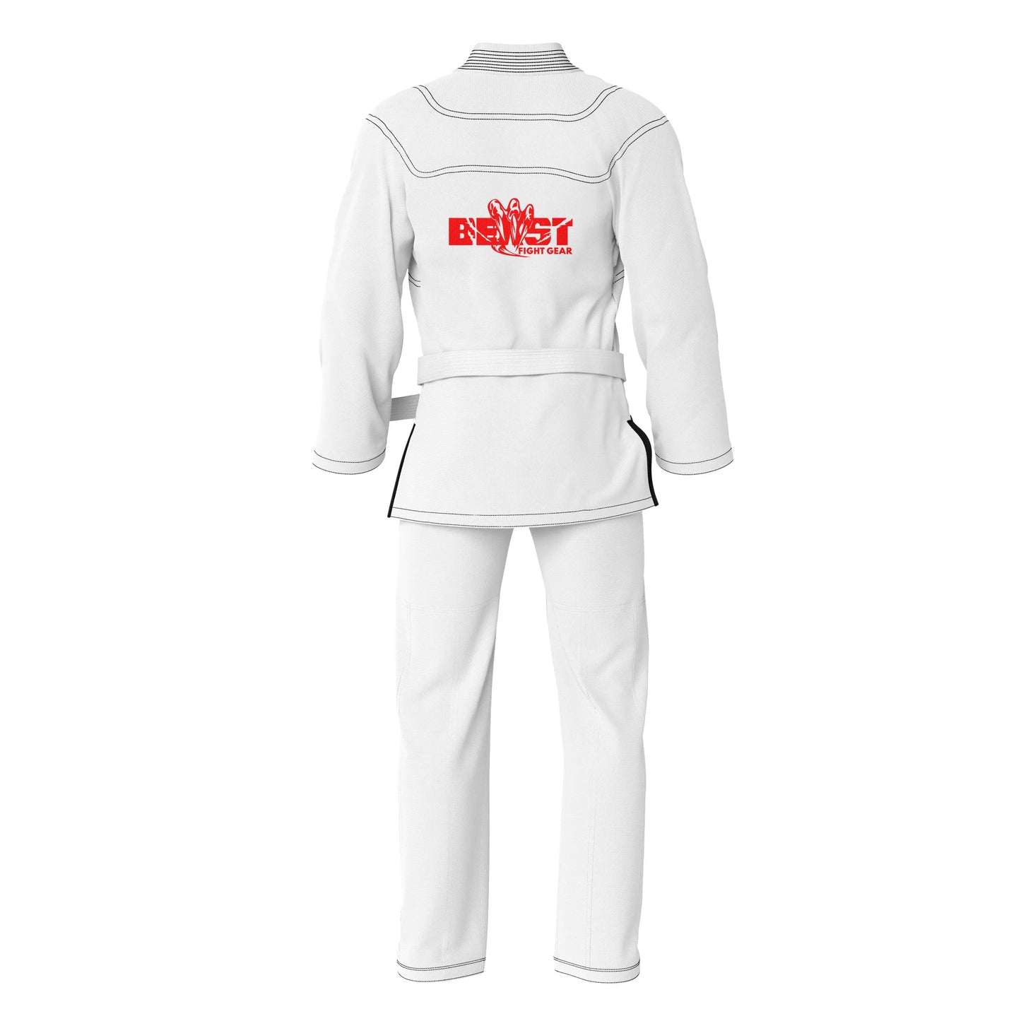 Beast Fight Gear - Professional Unisex Brazilian Jiu-Jitsu Gi with Inner Sublimation