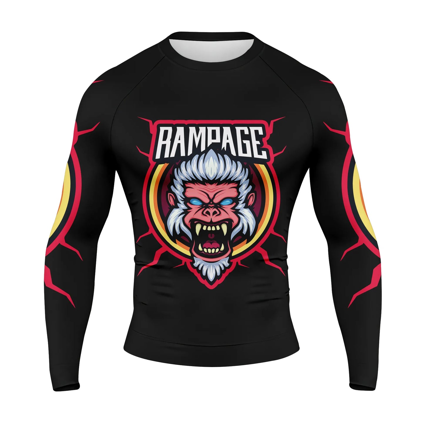 Rampage Premium Sublimated Rashguard Kids Adults Unisex