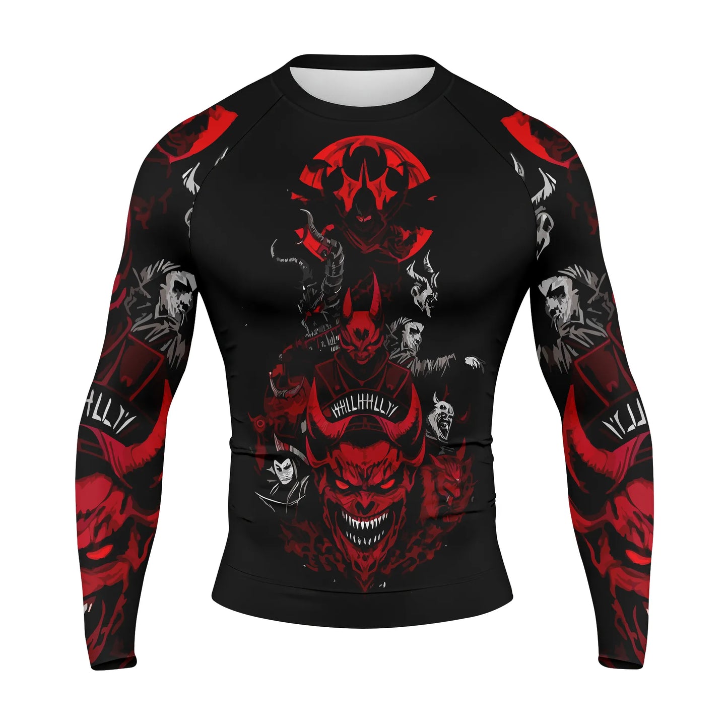 Devil Premium Sublimated Rashguard Kids Adults Unisex