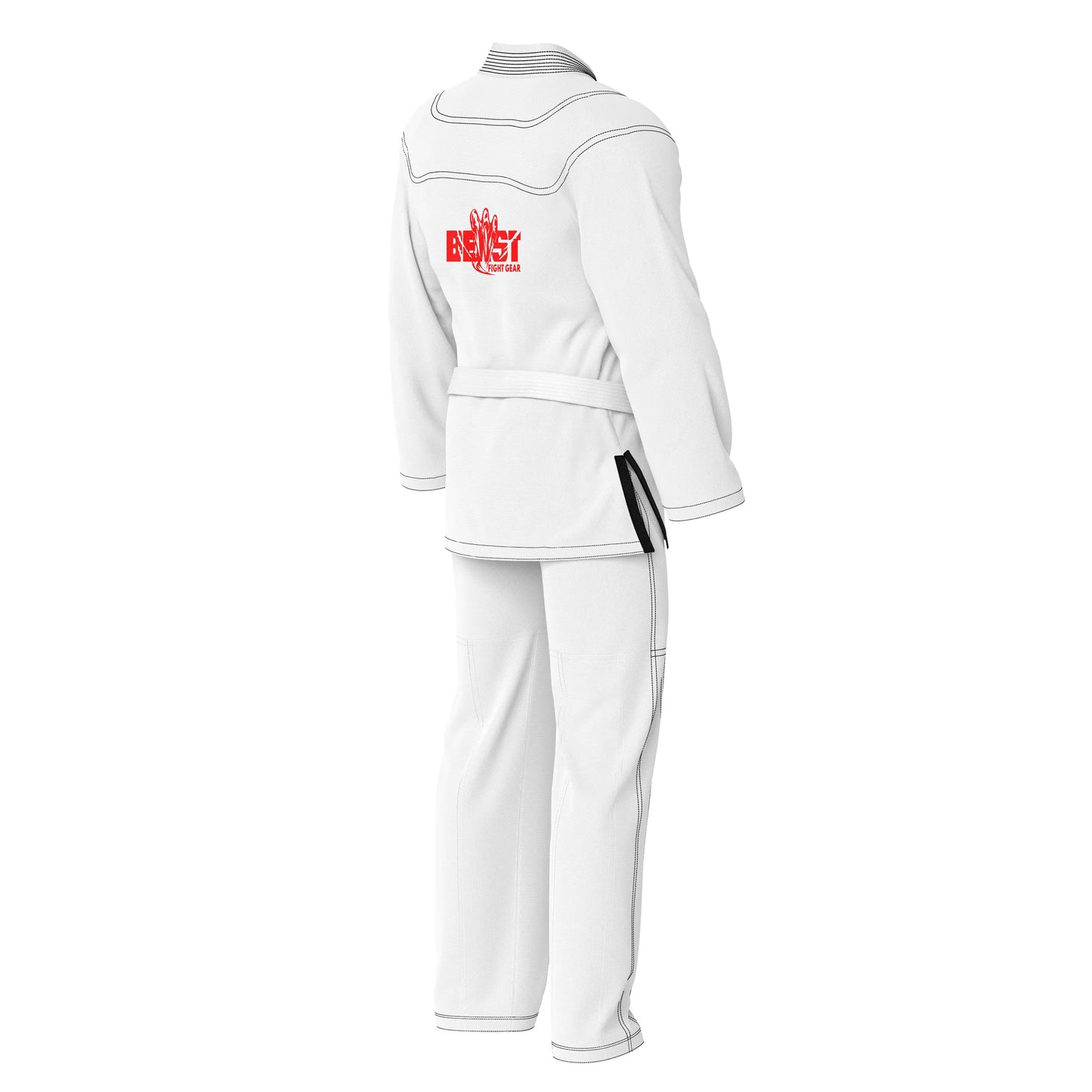 Beast Fight Gear - Professional Unisex Brazilian Jiu-Jitsu Gi with Inner Sublimation