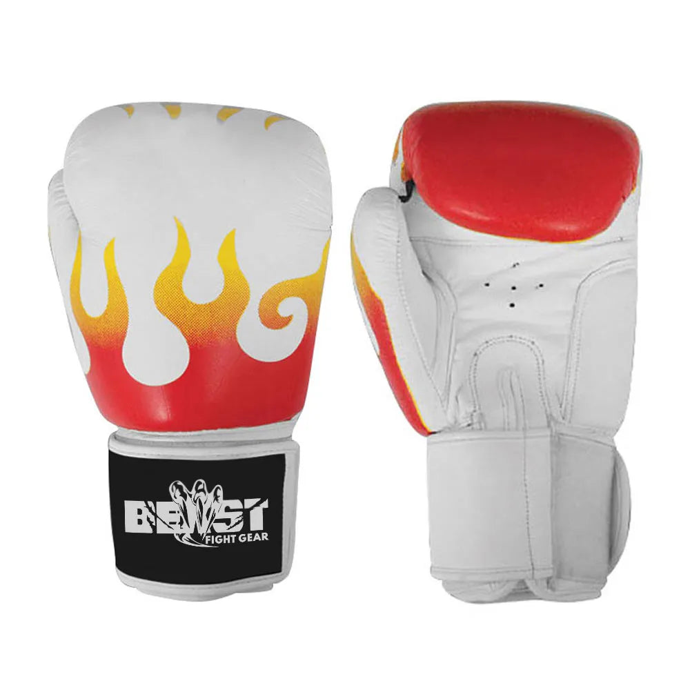 Velcro Strap Boxing Gloves for Secure Fit and Stability