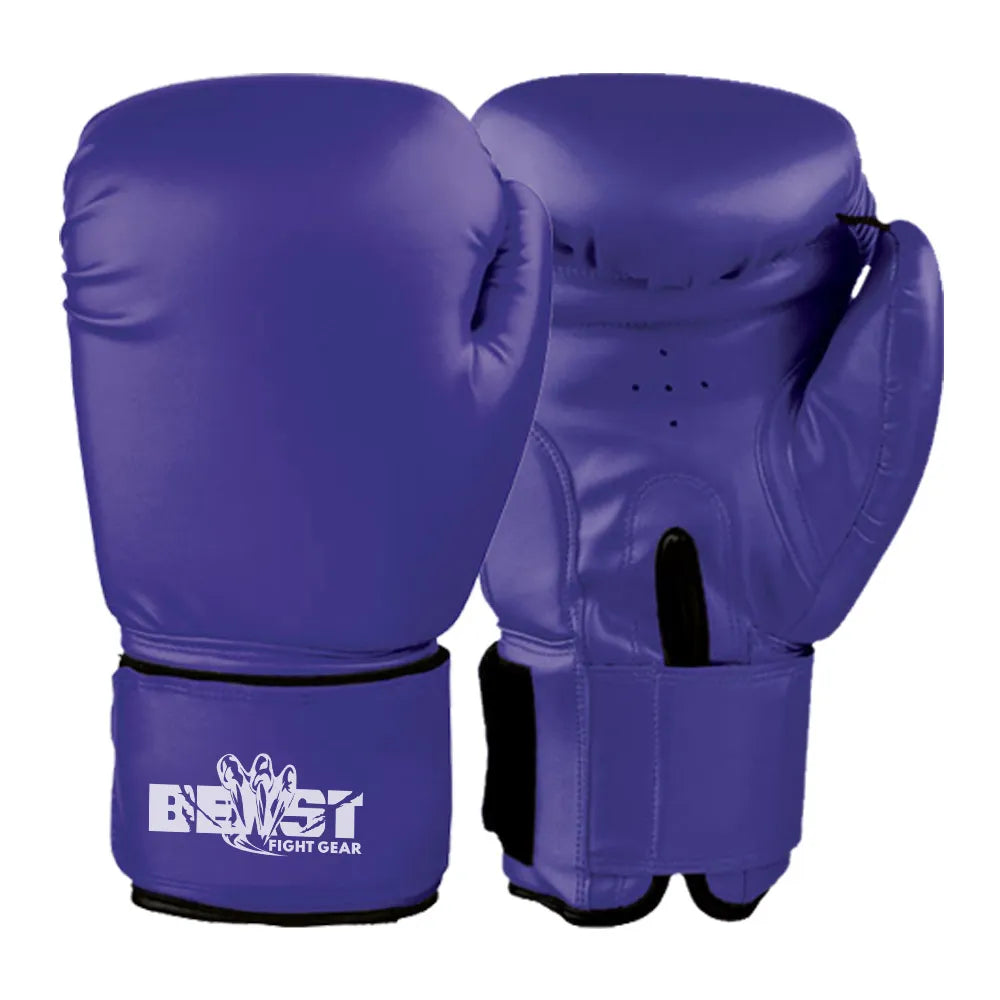 Perfect-Fit Boxing Gloves with Adjustable Wrist Strap for Stability