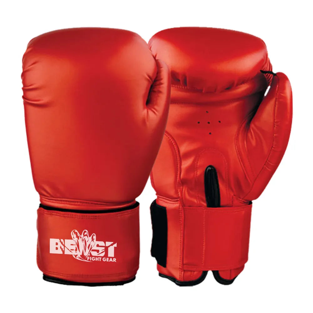 Perfect-Fit Boxing Gloves with Adjustable Wrist Strap for Stability