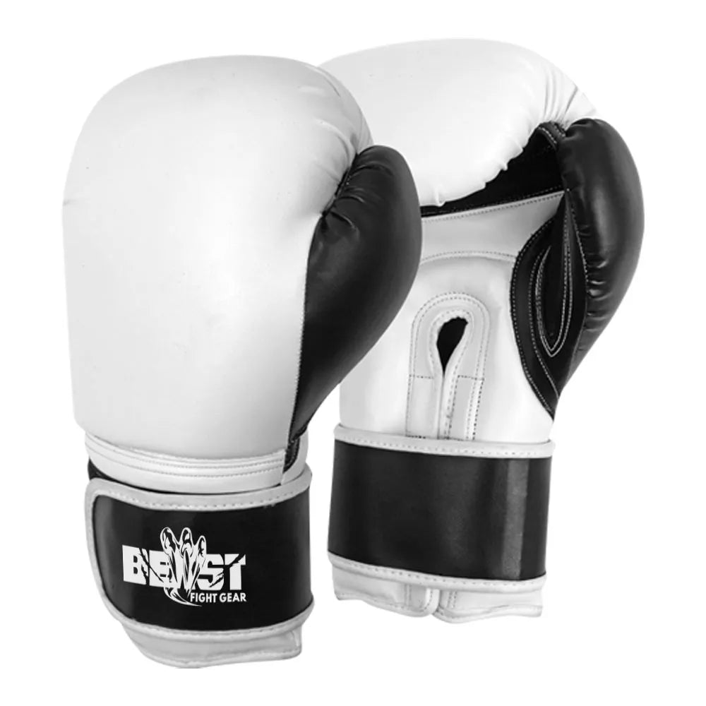 Pro Boxing Gloves with Shock-Absorbing Foam and Breathable Material