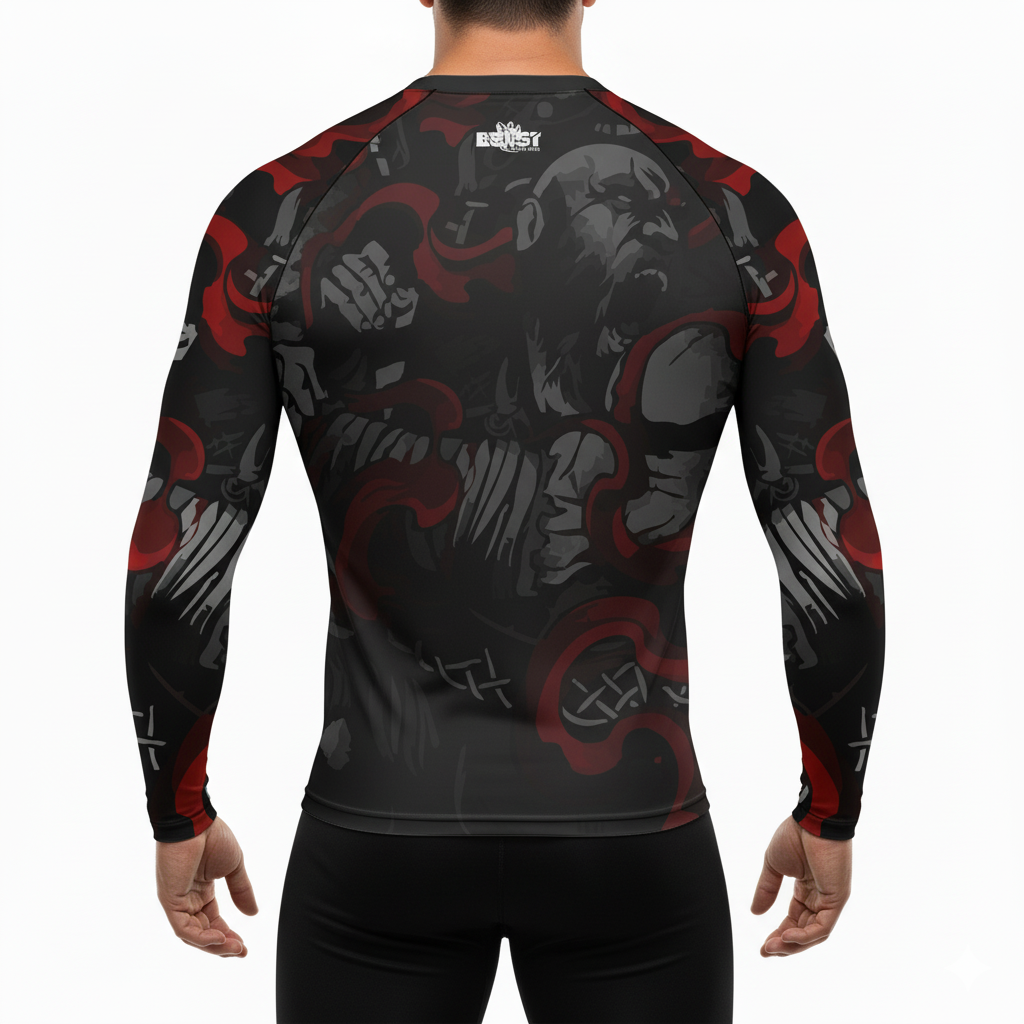 Vikings Premium Sublimated Rashguard Kids Adults Unisex