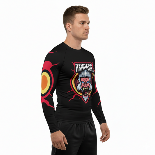 Rampage Premium Sublimated Rashguard Kids Adults Unisex