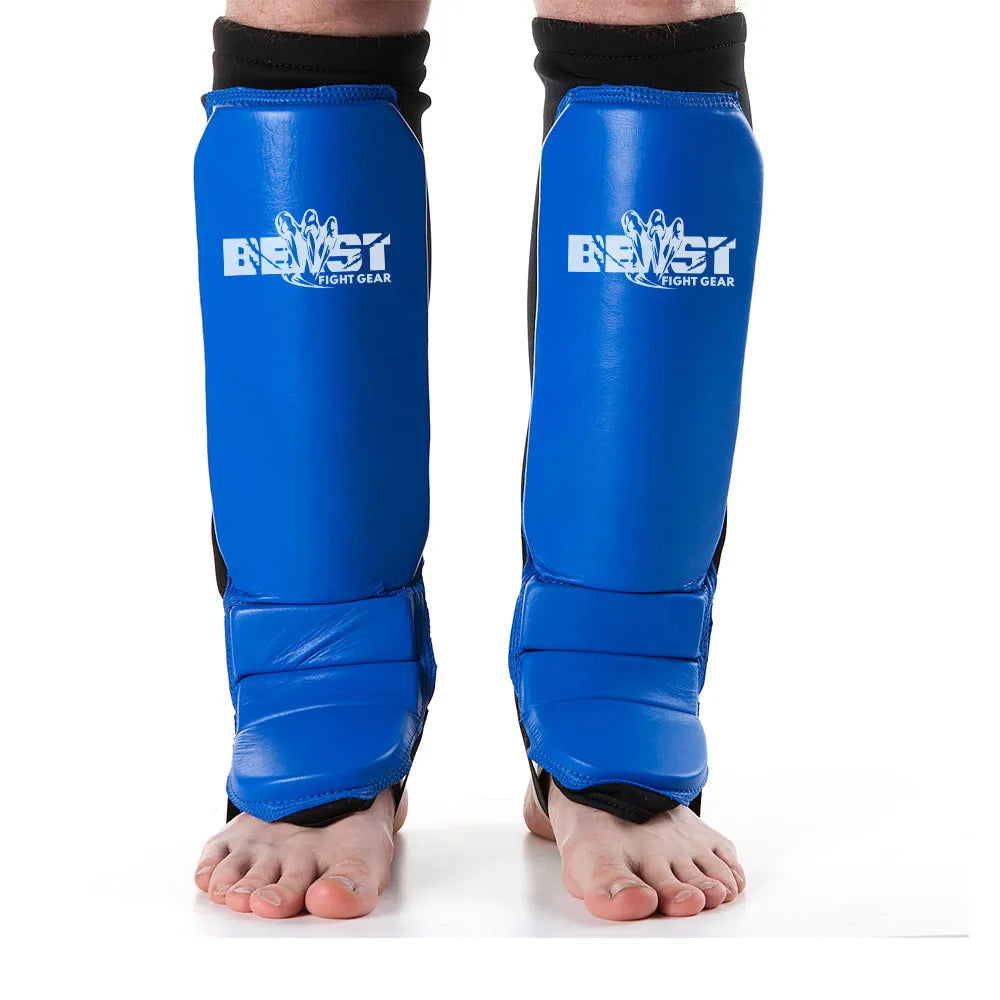 High-Impact Shin Instep Guards for Boxing & Kickboxing