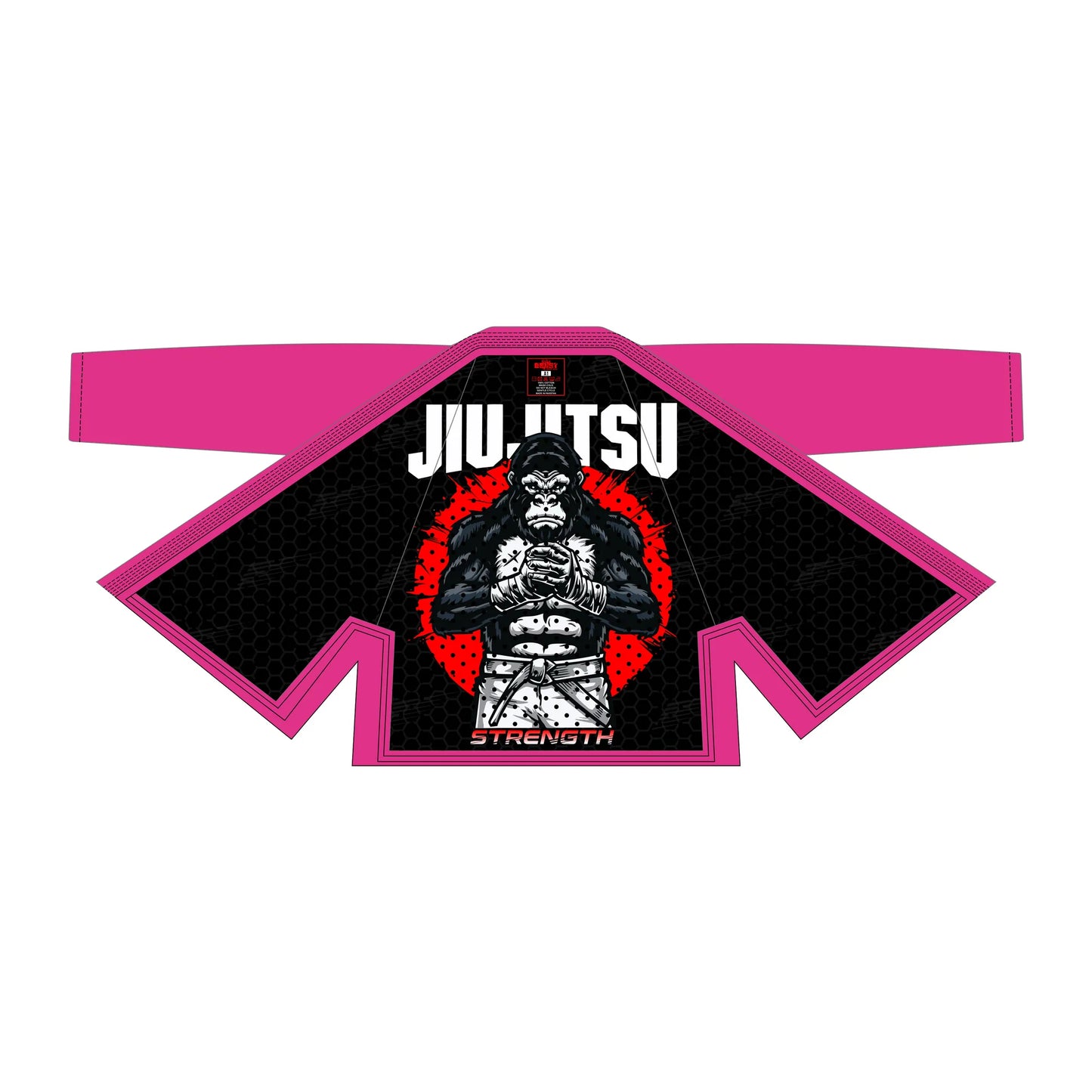 Beast Fight Gear - Professional Unisex Brazilian Jiu-Jitsu Gi with Inner Sublimation