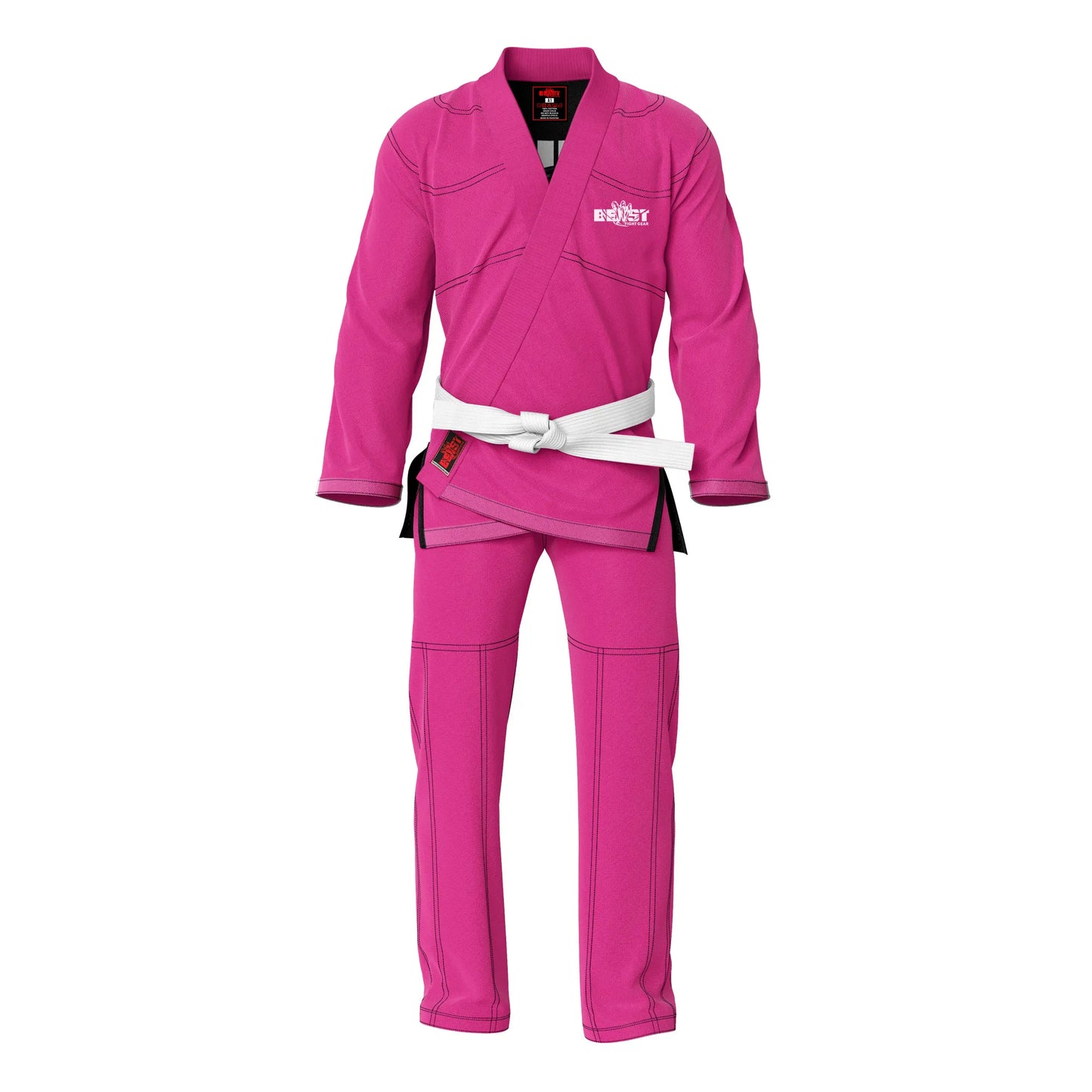 Beast Fight Gear - Professional Unisex Brazilian Jiu-Jitsu Gi with Inner Sublimation