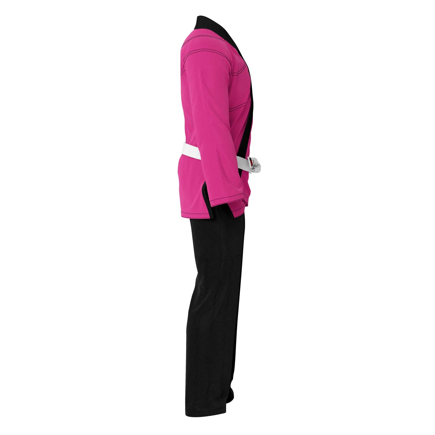 Adult unisex Brazilian Jiu Jitsu BJJ gi with a stylish contrast color design