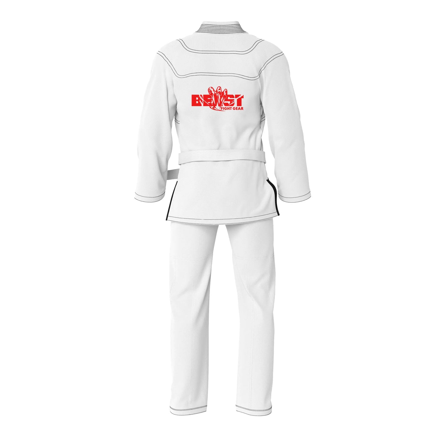 Beast Fight Gear - Professional Unisex Brazilian Jiu-Jitsu Gi with Inner Sublimation