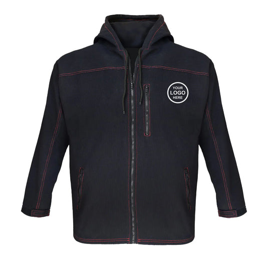 Beast Pro BJJ Hoodie Jacket with Personalized Name & Logos – Unisex for Kids & Adults