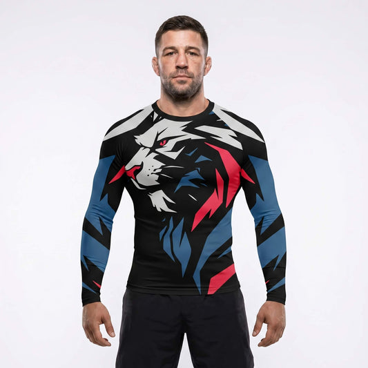 Beast Thunder Lion Rash Guard