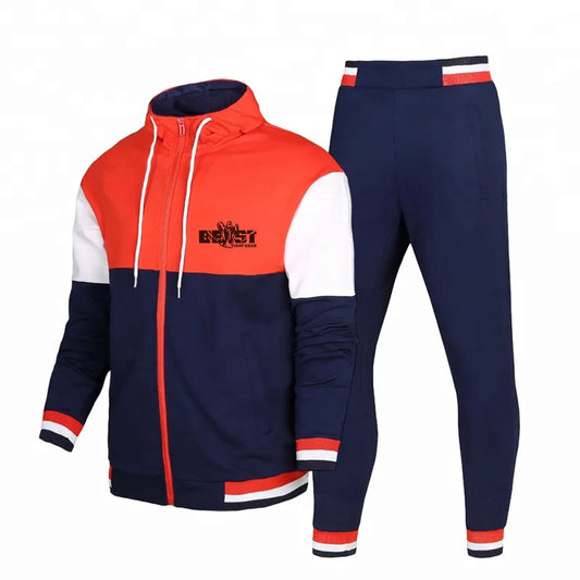 Sweat-Wicking Gym Tracksuit for Intense Workouts and Sports Activities