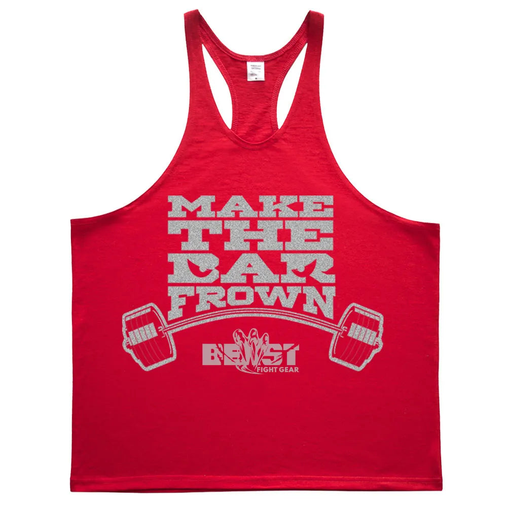 Breathable Sleeveless Workout Stringer Vest for Maximum Freedom