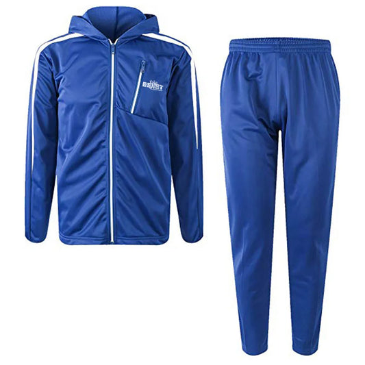Durable Quick-Dry Gym Tracksuit for Workouts and Outdoor Runs