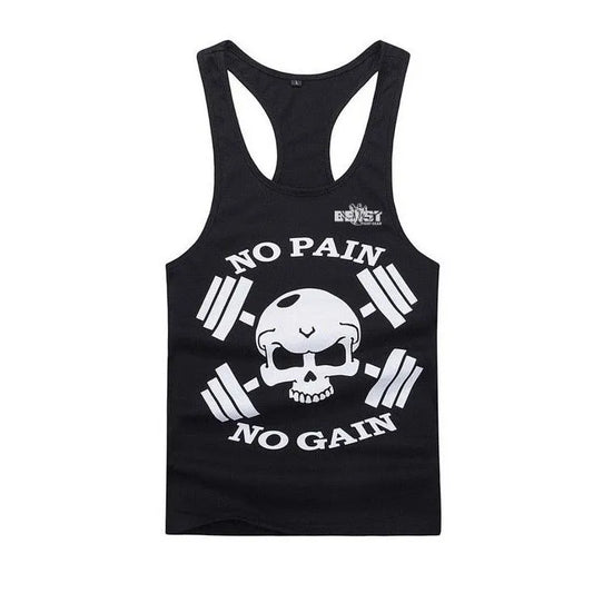 Slim Fit Bodybuilding Stringer Tank with Ultra-Breathable Fabric