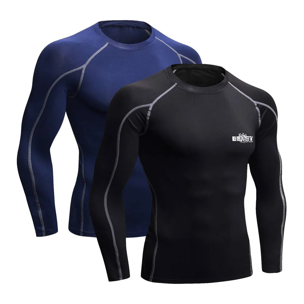 Stretch Fit Rash Guard for BJJ, MMA & Grappling