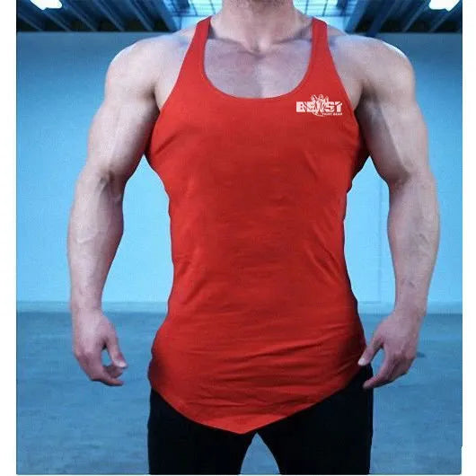 Performance Fit Workout Stringer Tank for Ultimate Muscle Definition