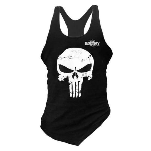 Physique Enhancing Gym Stringer Vest for Aesthetic Look