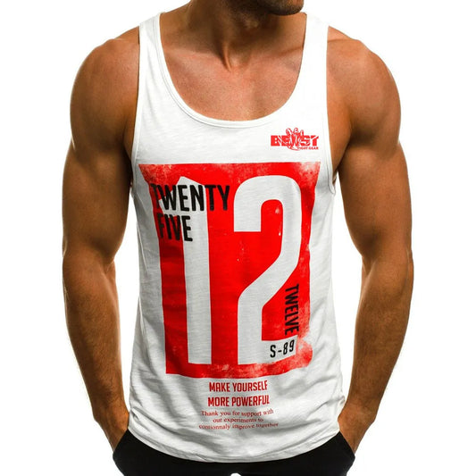 Sweat-Absorbing Gym Stringer Vest for Intense Fitness Training