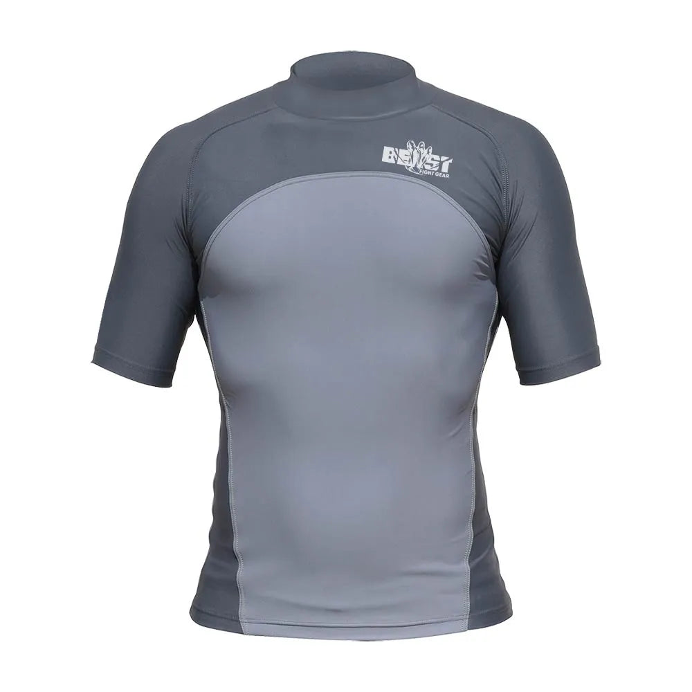 tretchable Compression Rash Guard for BJJ & MMA