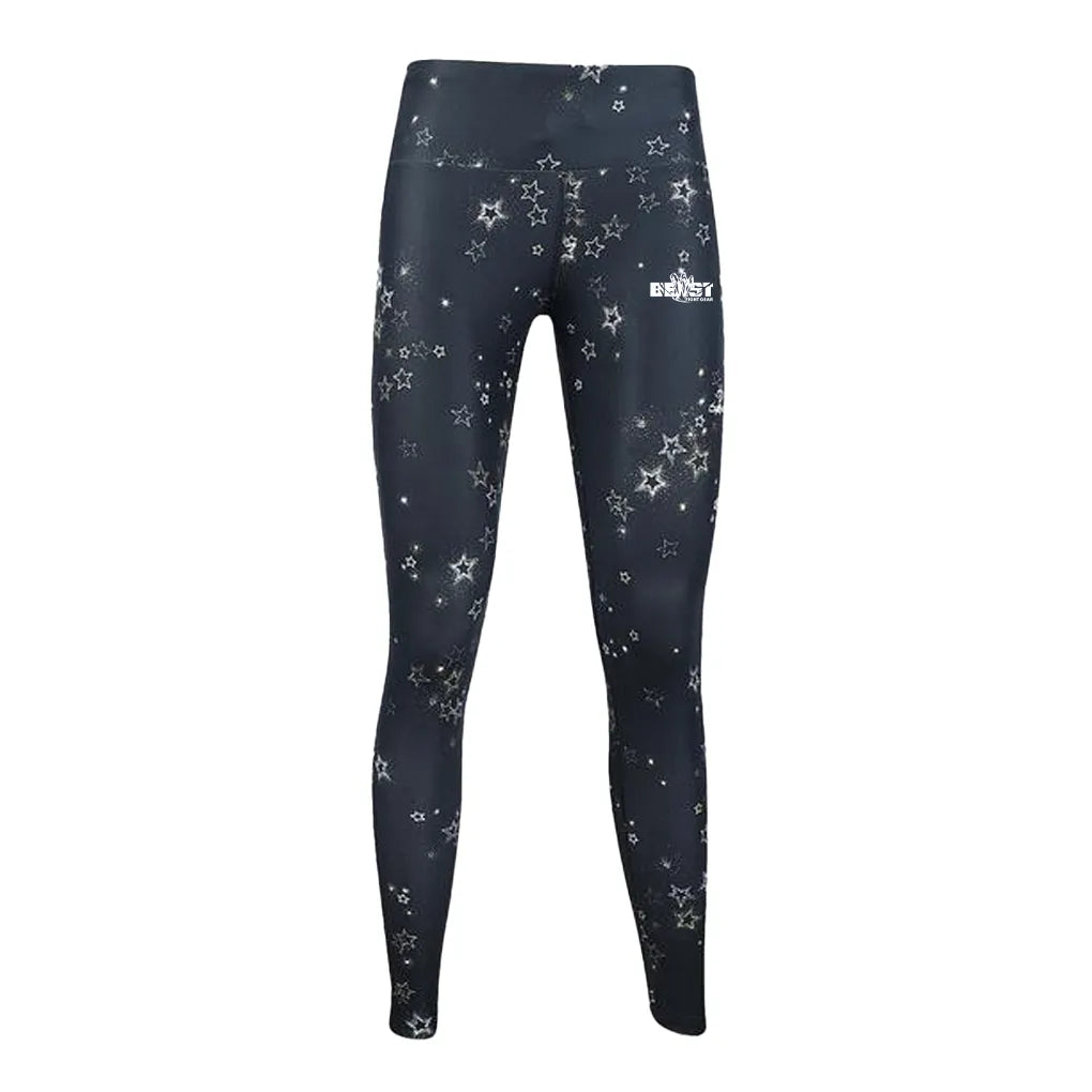 4-Way Stretch Compression Tights for Active Women
