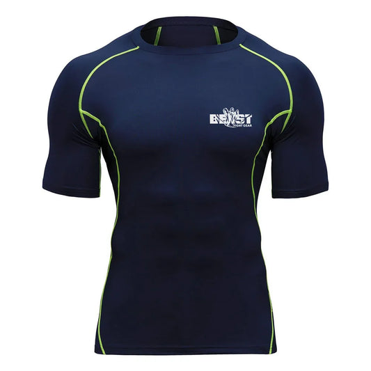 Durable Compression Rash Guard for BJJ & MMA