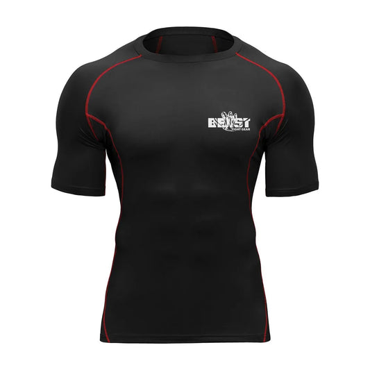 Fight-Ready Rash Guard for Jiu-Jitsu & No-Gi MMA