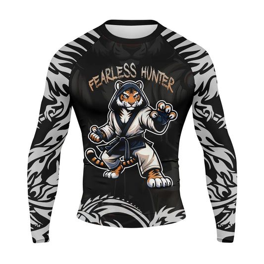 Fearless Hunter Premium Sublimated Rashguard Kids Adults Unisex