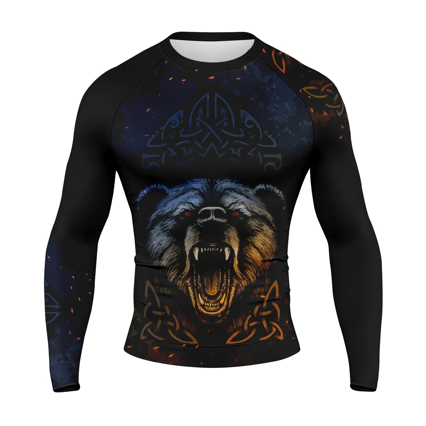 Bear Premium Sublimated Rashguard Kids Adults Unisex