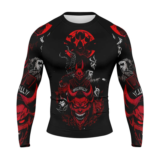 Devil Premium Sublimated Rashguard Kids Adults Unisex
