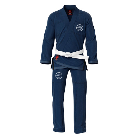 Personalized name and logo Brazilian Jiu Jitsu BJJ gi for kids and adults