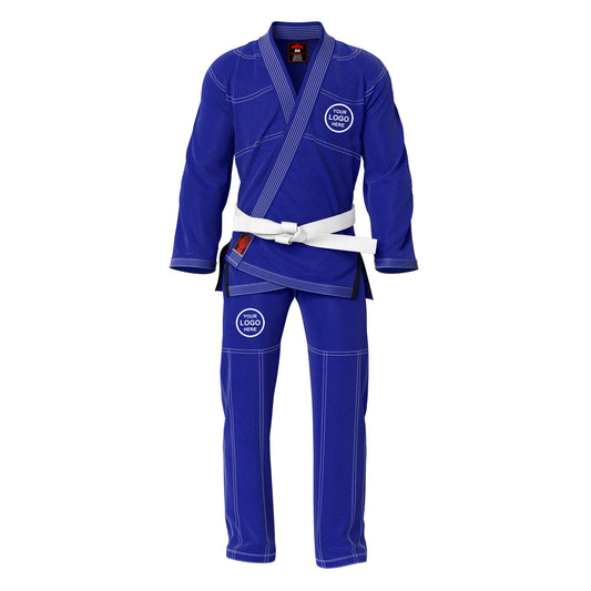 Personalized name and logo Brazilian Jiu Jitsu BJJ gi for kids and adults