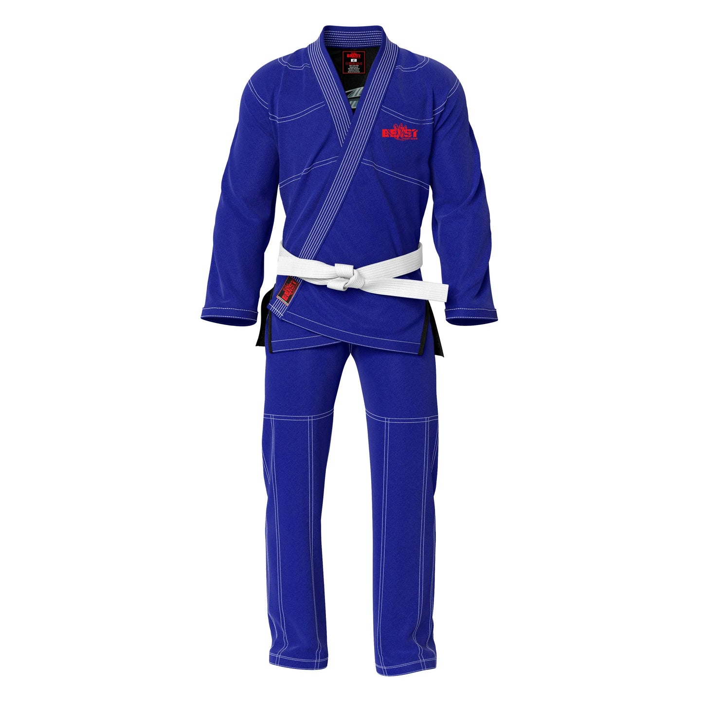 Beast Fight Gear - Professional Unisex Brazilian Jiu-Jitsu Gi with Inner Sublimation