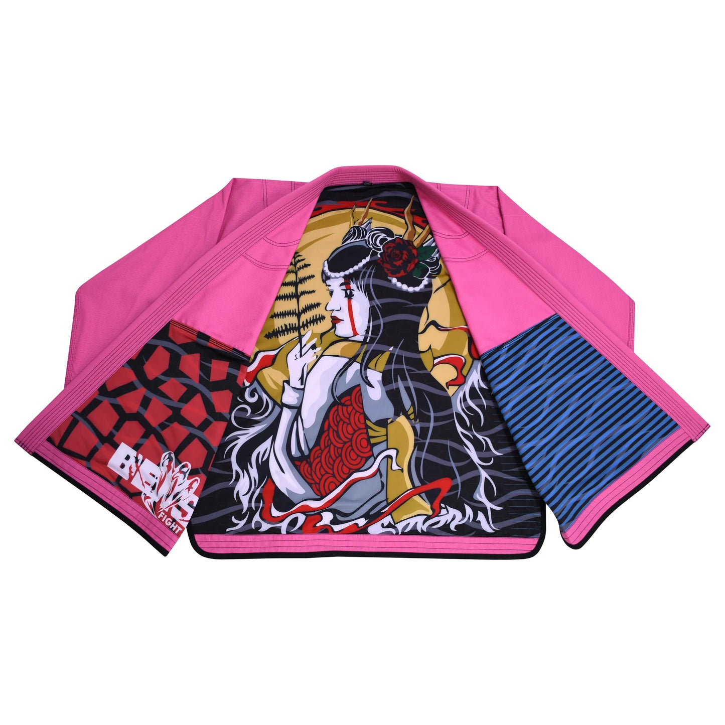 Beast Fight Gear - Professional Unisex Brazilian Jiu-Jitsu Gi with Inner Sublimation
