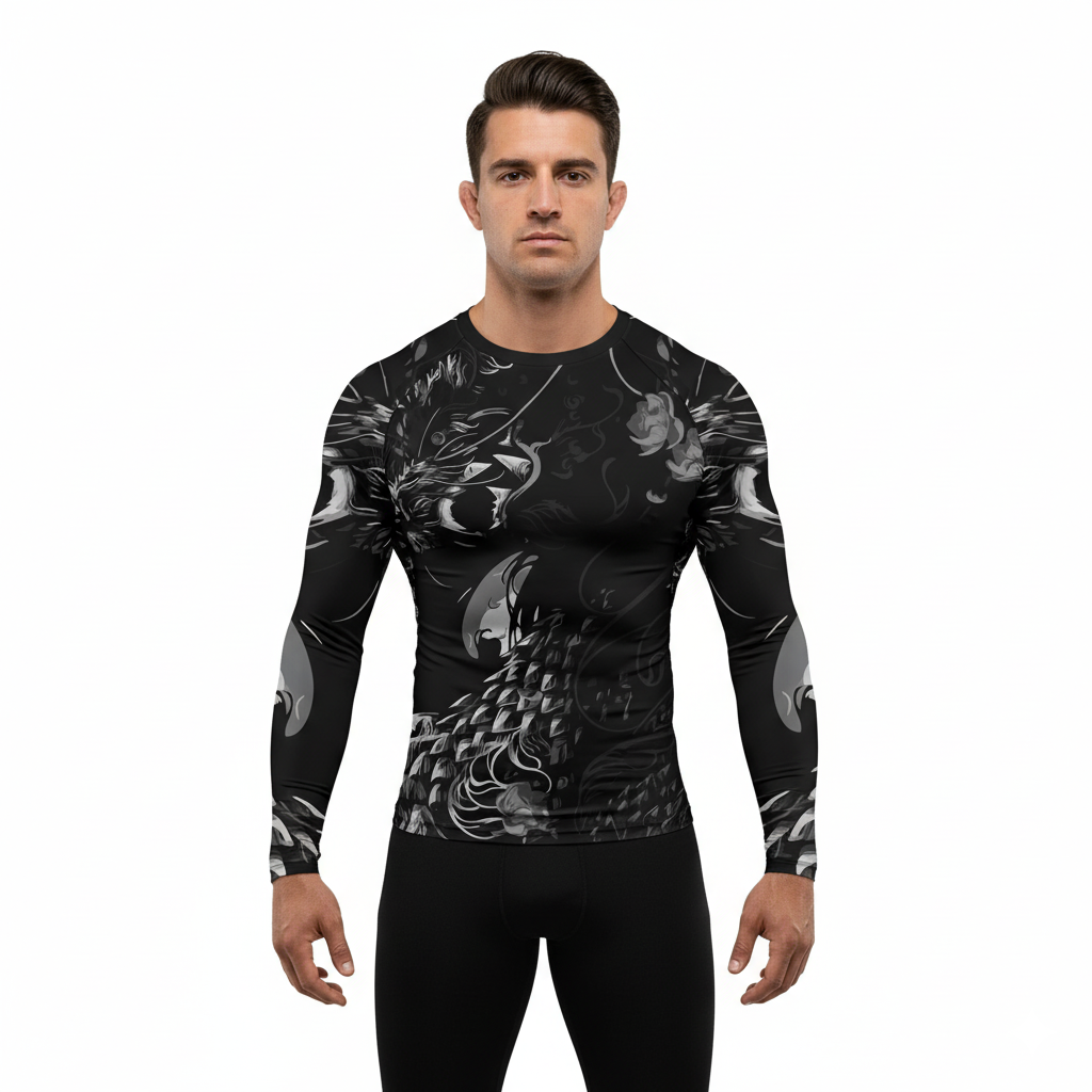 Premium Sublimated Rashguard Kids Adults Unisex