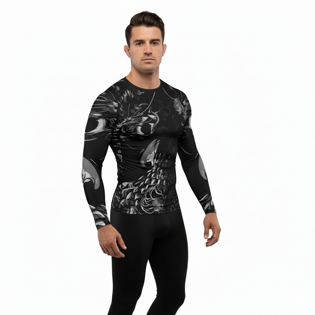 Premium Sublimated Rashguard Kids Adults Unisex