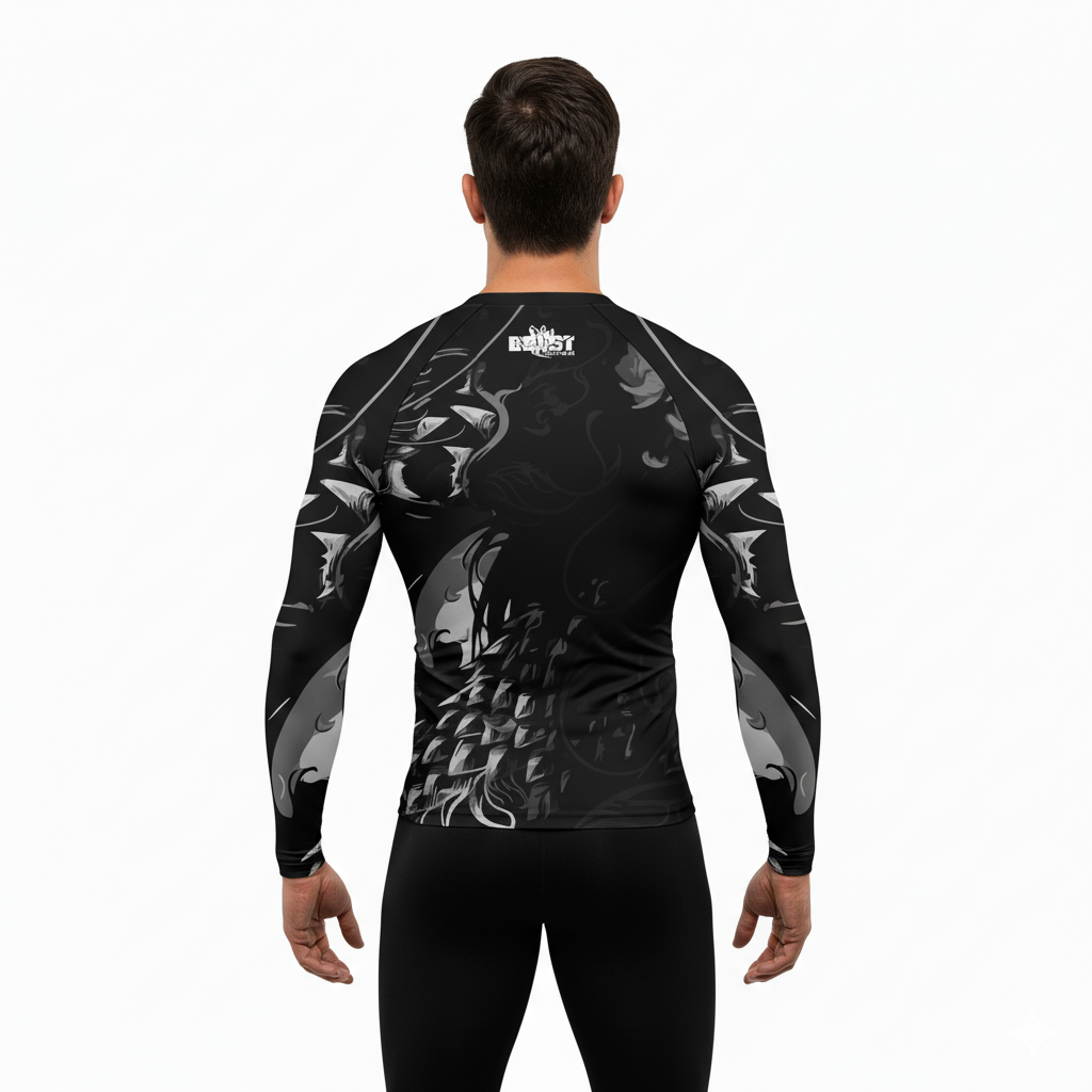 Premium Sublimated Rashguard Kids Adults Unisex