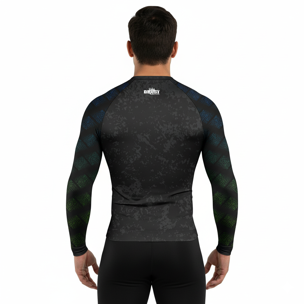 Croco Jutsu Premium Sublimated Rashguard Kids Adults Unisex