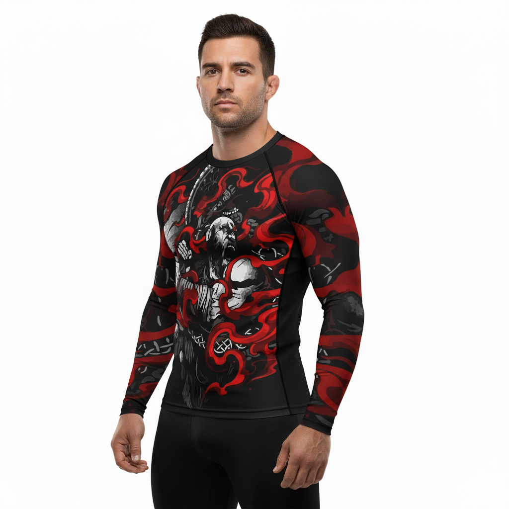 Vikings Premium Sublimated Rashguard Kids Adults Unisex